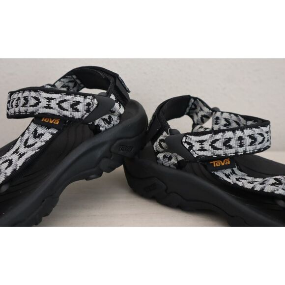 Teva 1093378 Women's Sz 5 Black/White Hurricane 4 Sport Hiking Sandals - Picture 5 of 13